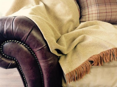 Luxurious wool fabrics and throws from the Isle of Mull available from Interior Mood, County Carlow, Ireland